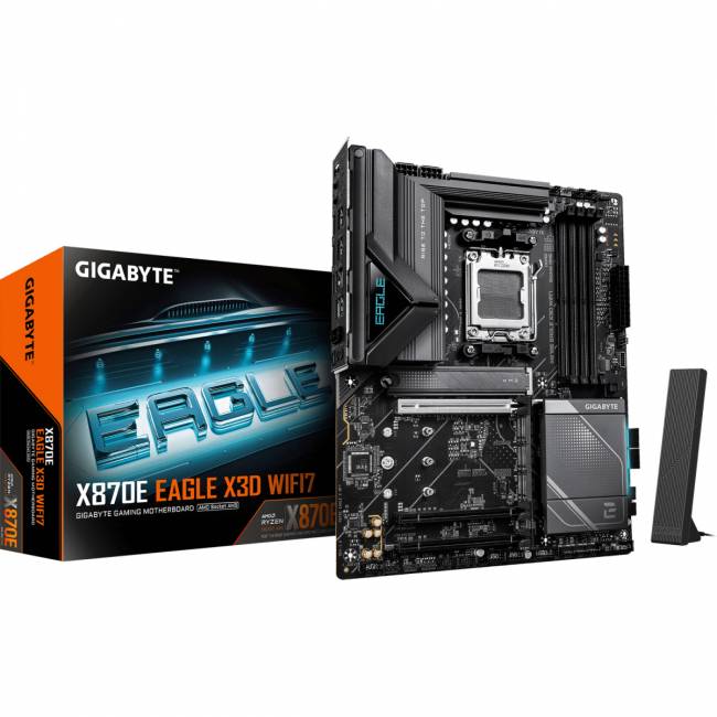 Материнская плата Gigabyte X870E EAGLE X WF7 — для бизнеса и офиса