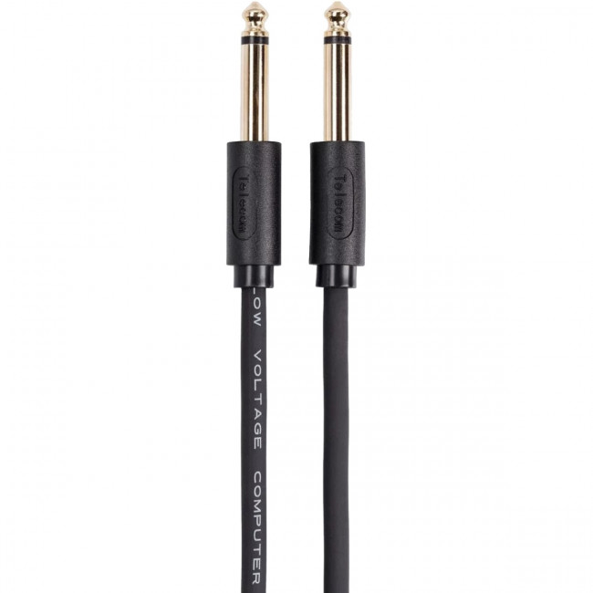Кабель-соединит 6.35ST(M)/6.35 ST(M), 3м, Telecom PRO <TAV6166-3M> Кабель-переходник Telecom jack 6.35 mm M/jack 6.35 mm M (TAV6166-3M) — для бизнеса и офиса