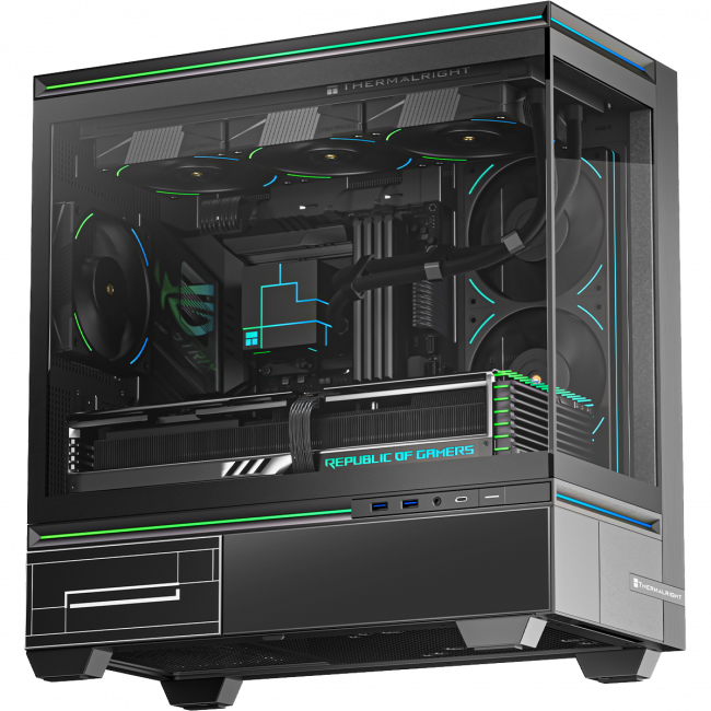 Корпус без блока питания Thermalright M10 Black — для бизнеса и офиса