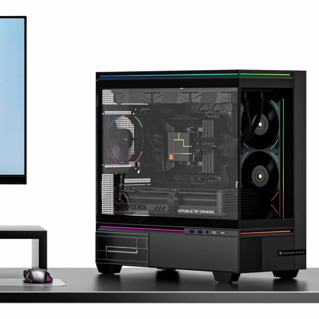 Корпус без блока питания Thermalright M10 Black — для бизнеса и офиса