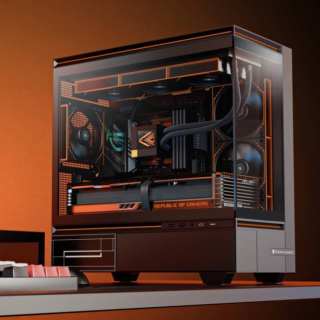 Корпус без блока питания Thermalright M10 Black — для бизнеса и офиса