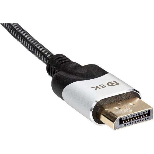 Адаптер DisplayPort(M) ---> HDMI(F) 0.15m 8K@60Hz VCOM <CG6218M-0.15> Переходник VCOM DisplayPort M/HDMI F (CG6218M-0.15)