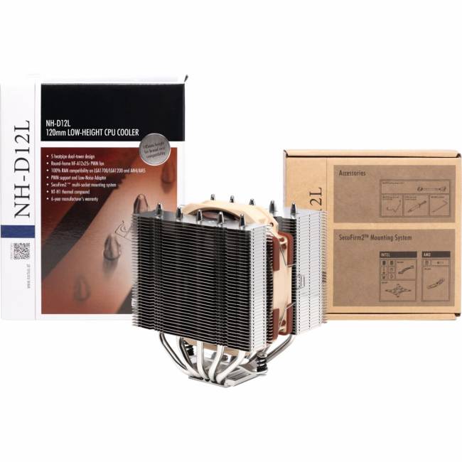 Кулер для процессора Noctua NH-D12L — для бизнеса и офиса