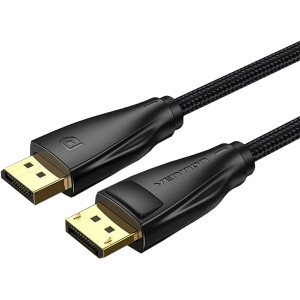 Кабель Vention DisplayPort v1.4 20M/20M - 1.5м Кабель Vention DisplayPort(m)/DisplayPort(m) - 1.5 м (HCCBG)