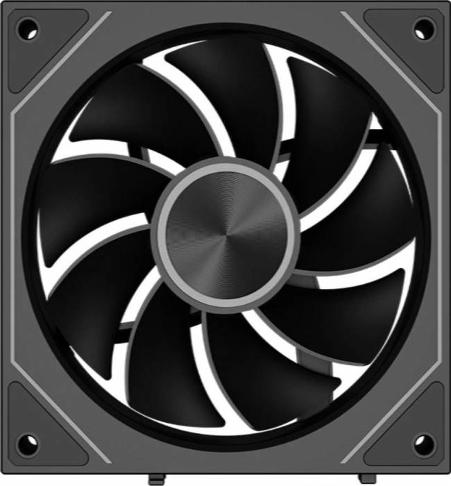 Вентилятор для корпуса PcCooler F3 X120R ARGB BK — для бизнеса и офиса