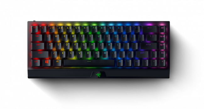 Игровая клавиатура Razer BlackWidow V3 Mini HyperSpeed (Yellow Switch) - Russian Layout Razer BlackWidow V3 Mini