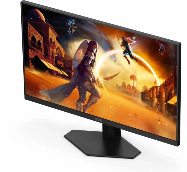 Монитор AOC 27G4XE 27" 1920x1080, IPS, 180Hz, 80M:1, 300cd, 0.5 ms, 2xHDMI 2.0, DisplayPort 1.4, VESA 100, 3Y, Black AOC 27G4XE — для бизнеса и офиса