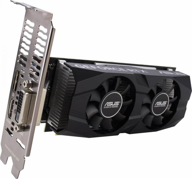 Видеокарта ASUS RTX3050-O6G-LP-BRK — для бизнеса и офиса