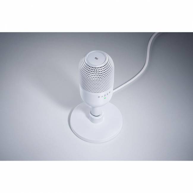 Микрофон Razer Seiren V3 Mini - White Razer Seiren V3 Mini - White RZ19-05050300-R3M1 — для бизнеса и офиса