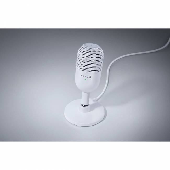 Микрофон Razer Seiren V3 Mini - White Razer Seiren V3 Mini - White RZ19-05050300-R3M1 — для бизнеса и офиса