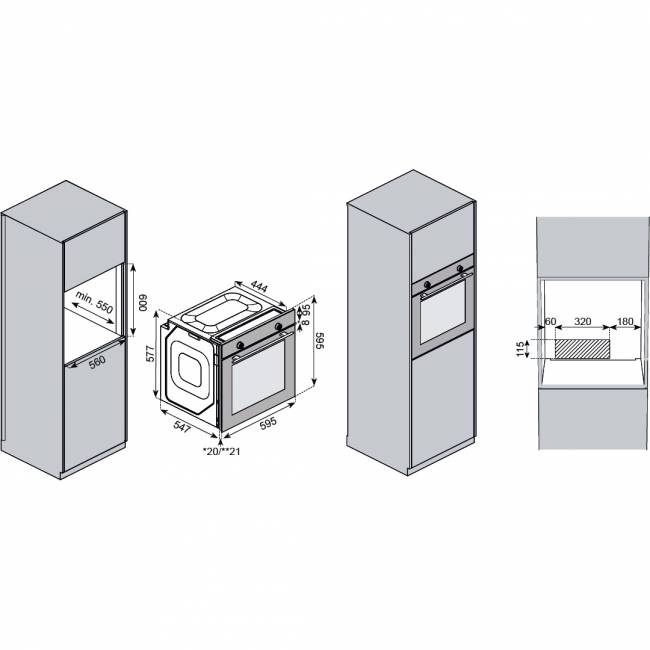 Встраиваемый духовой шкаф KUPPERSBERG KUPPERSBERG HO 603 BX — для бизнеса и офиса Встраиваемый духовой шкаф KUPPERSBERG KUPPERSBERG HO 603 BX — для бизнеса и офиса