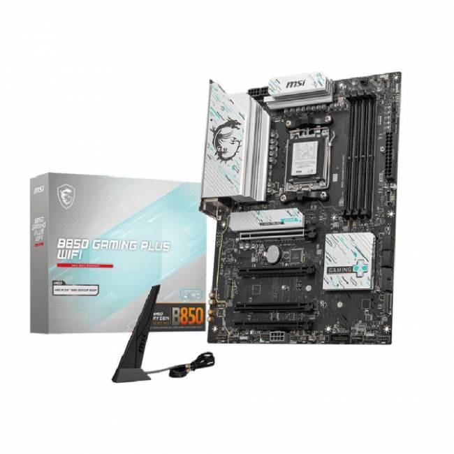 Материнская плата MSI B850 GAMING PLUS WIFI — для бизнеса и офиса Материнская плата MSI B850 GAMING PLUS WIFI — для бизнеса и офиса