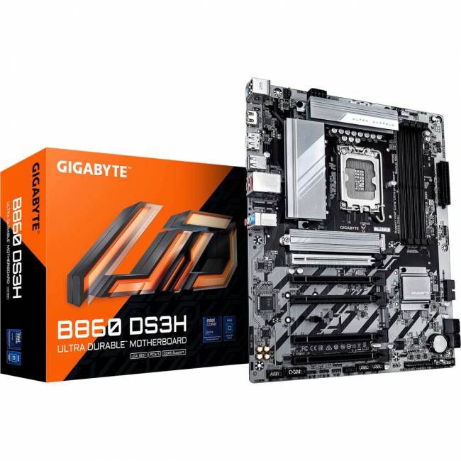 Материнская плата Gigabyte B860 DS3H — для бизнеса и офиса