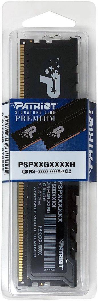 Память DDR4 16GB 2666MHz Patriot PSP416G2666H1 — для бизнеса и офиса