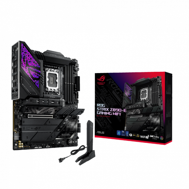 Материнская плата ASUS ROG STRIX Z890-E GAMING WIFI (90MB1IM0-M0EAY0) — для бизнеса и офиса Материнская плата ASUS ROG STRIX Z890-E GAMING WIFI (90MB1IM0-M0EAY0) — для бизнеса и офиса