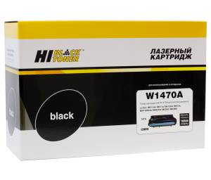 Картридж Hi-Black (HB-W1470A) для HP LJ Enterprise M610dn/611dn/612dn/MFP M634/635, 10,5K, б/ч