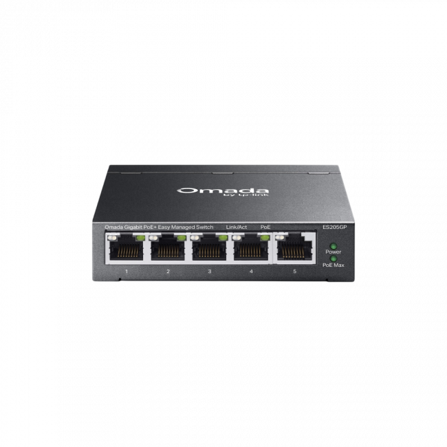 Коммутатор TP-Link ES205GP — для бизнеса и офиса