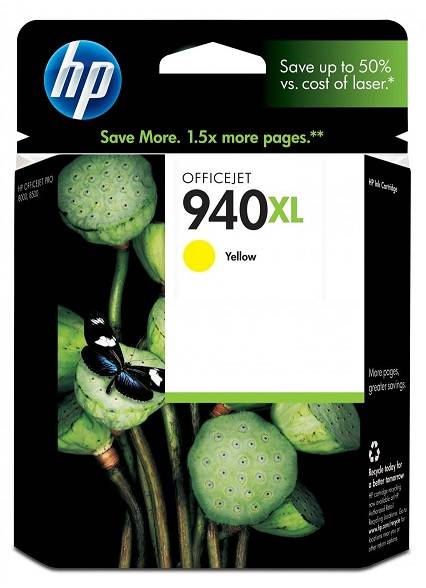Картридж 940XL для HP Officejet Pro 8000/8500 1,4К (O) C4909AE, Y — для бизнеса и офиса