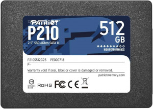 Накопитель SSD Patriot P210S512G25