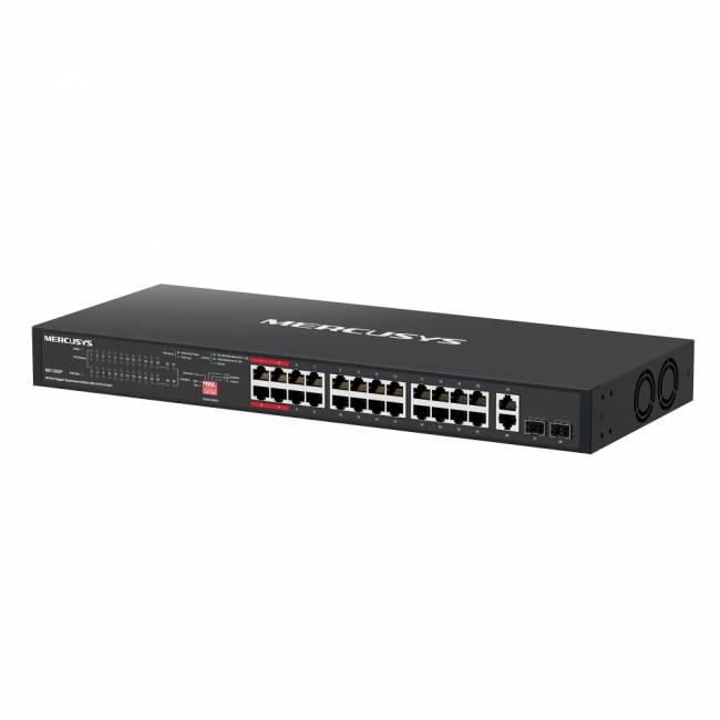 Коммутатор Mercusys MS128GP — для бизнеса и офиса Коммутатор Mercusys MS128GP — для бизнеса и офиса