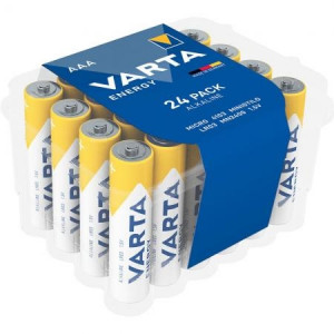Батарейка Varta ENERGY LR03 AAA BOX24 Alkaline 1.5V (4103) (24/288) (24 шт.) Varta ENERGY (04103229224)