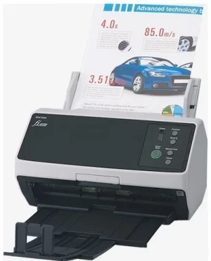 fi-8250 Документ сканер А4, двухсторонний, 50 стр/мин, автопод. 100 листов, cо встроенным планшетом, USB 3.2, Gigabit Ethernet Fujitsu fi-8250 (PA03810-B601)