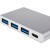 Переходник  Type-C(m) <=> 3xUSB 3.0(f) + Type-C(f), 0.1 м Переходник Atcom Type-C M/3xUSB 3.0 F+Type-C F (AT2808) — для бизнеса и офиса