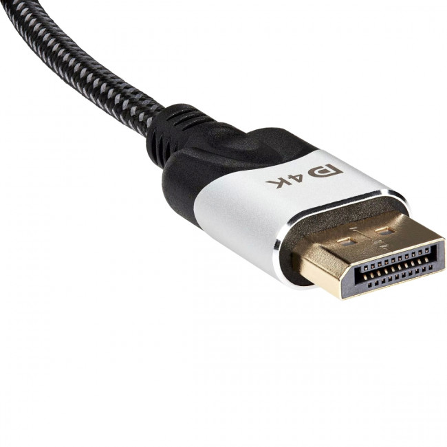 Адаптер DisplayPort(M) ---> HDMI(F) 0.15m 4K@60Hz VCOM <CG621M-0.15> Переходник VCOM DisplayPort M/HDMI F (CG621M-0.15)