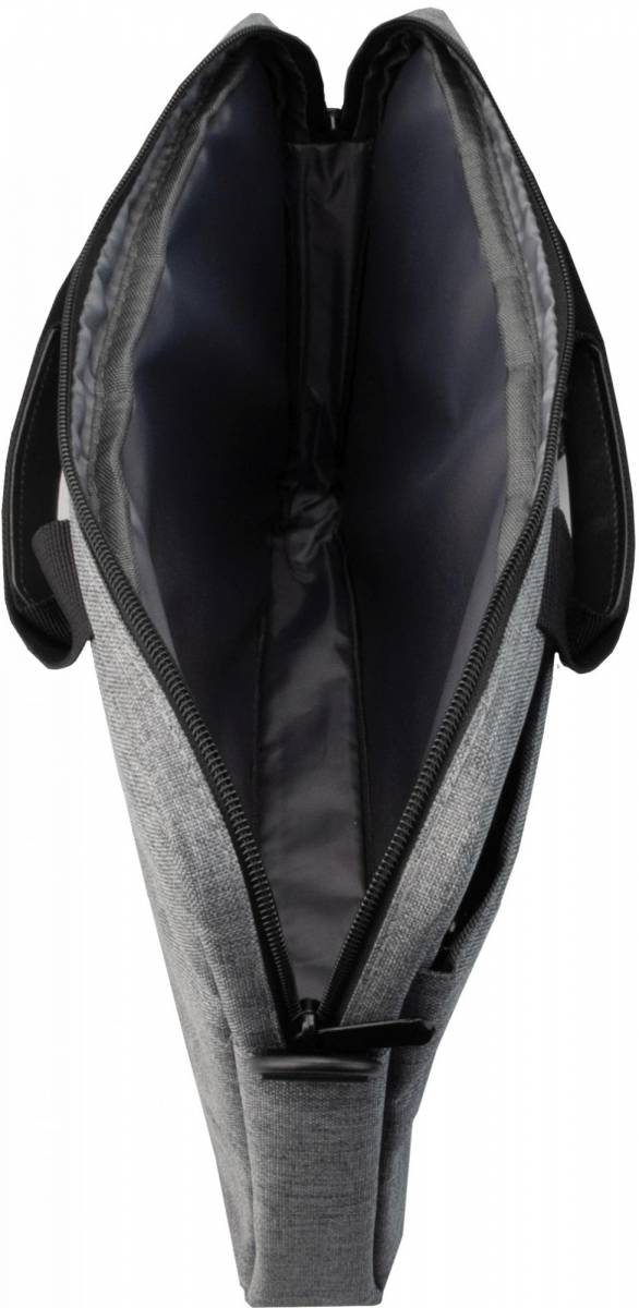 Сумка для ноутбука 14" PORTcase KCB-1614 GREY — для бизнеса и офиса Сумка для ноутбука 14" PORTcase KCB-1614 GREY — для бизнеса и офиса