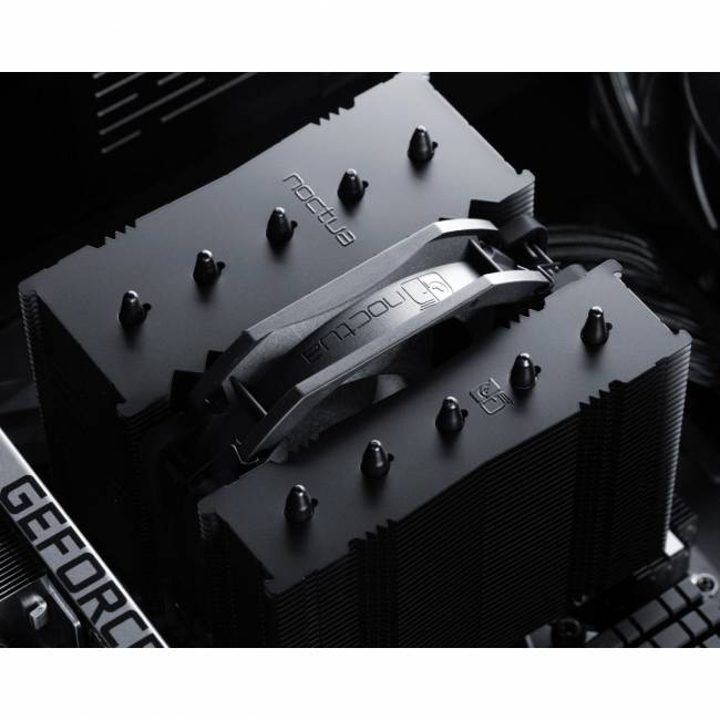 Кулер для процессора Noctua NH-D12L chromax.black — для бизнеса и офиса