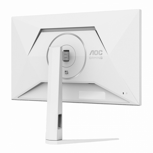 Монитор AOC Q27G4/WS 27" 2560x1440, IPS, 200Hz, 80M:1, 450cd, 0.3 ms, HDMI 2.0, DisplayPort 1.4, Height adj 130, pivot, VESA 100, 3Y, White/Silver Монитор AOC Q27G4/WS — для бизнеса и офиса