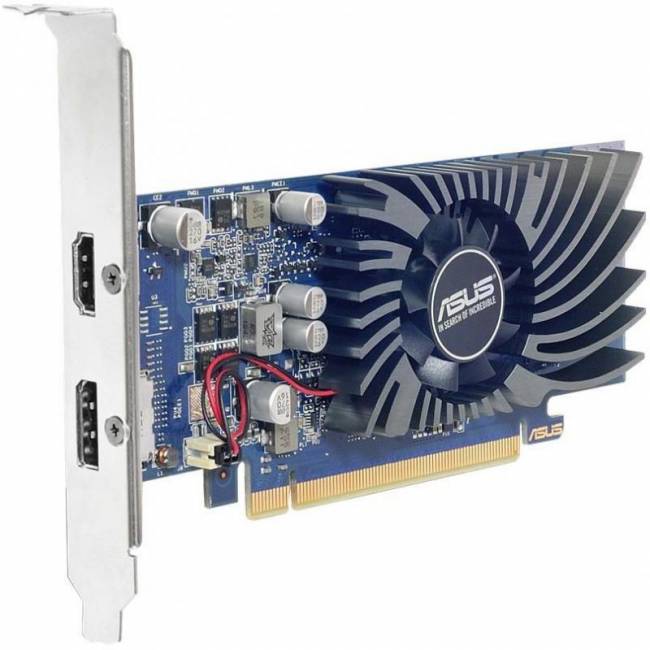 Видеокарта ASUS GT1030-2G-BRK — для бизнеса и офиса Видеокарта ASUS GT1030-2G-BRK — для бизнеса и офиса