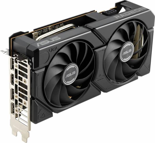 Видеокарта ASUS DUAL-RX7600-O8G-EVO — для бизнеса и офиса Видеокарта ASUS DUAL-RX7600-O8G-EVO — для бизнеса и офиса