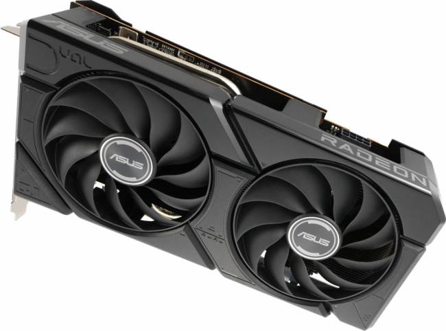 Видеокарта ASUS DUAL-RX7600-O8G-EVO — для бизнеса и офиса Видеокарта ASUS DUAL-RX7600-O8G-EVO — для бизнеса и офиса