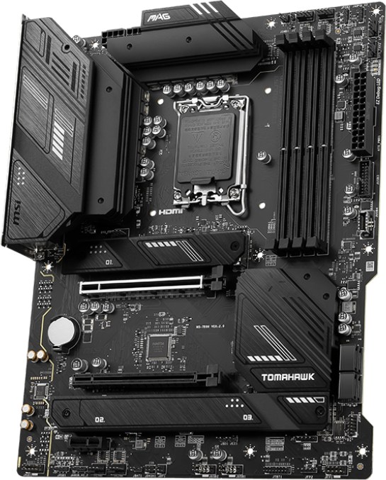 Материнская плата MSI MAG B760 TOMAHAWK WIFI — для бизнеса и офиса Материнская плата MSI MAG B760 TOMAHAWK WIFI — для бизнеса и офиса