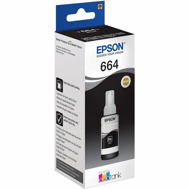 Чернила Epson C13T664198 — для бизнеса и офиса