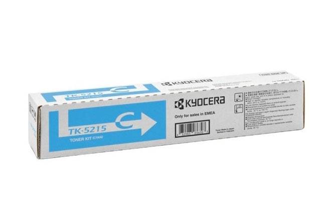 Тонер-картридж Kyocera TASKalfa 406ci (O) TK-5215С, 15K, С — для бизнеса и офиса