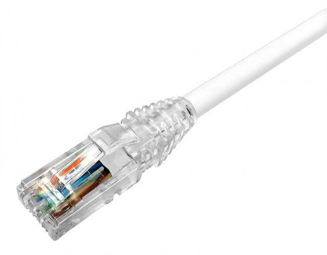 Патч-корд CAT6 UTP LSZH 1.0м белый CommScope RJ45(m) - RJ45(m) Cat6 U/UTP LSZH 1м белый — для бизнеса и офиса
