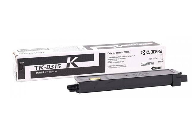 Тонер-картридж TK-8315K Kyocera TASKalfa 2550ci, 12К (O) чёрный 1T02MV0NL0 — для бизнеса и офиса