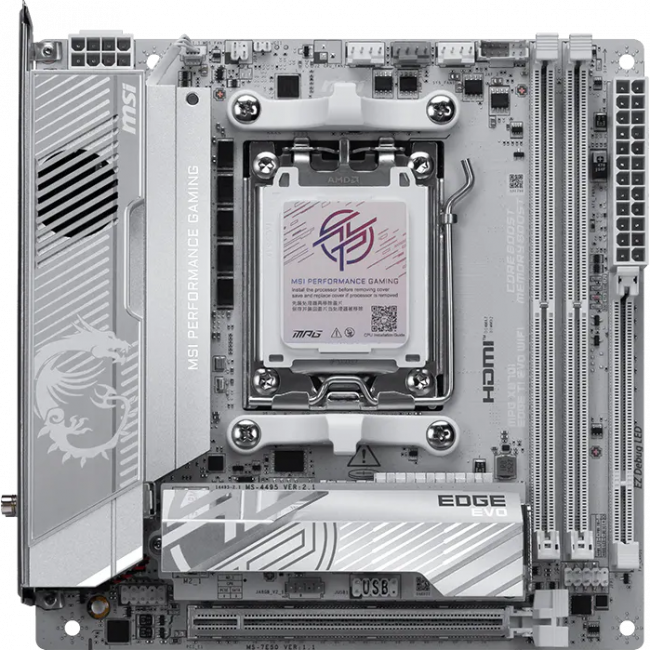 Материнская плата MSI MPG X870I EDGE TI EVO WIFI — для бизнеса и офиса Материнская плата MSI MPG X870I EDGE TI EVO WIFI — для бизнеса и офиса