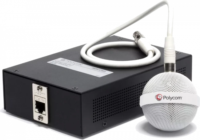 Микрофон потолочный Polycom 2215-85360-001 — для бизнеса и офиса Микрофон потолочный Polycom 2215-85360-001 — для бизнеса и офиса