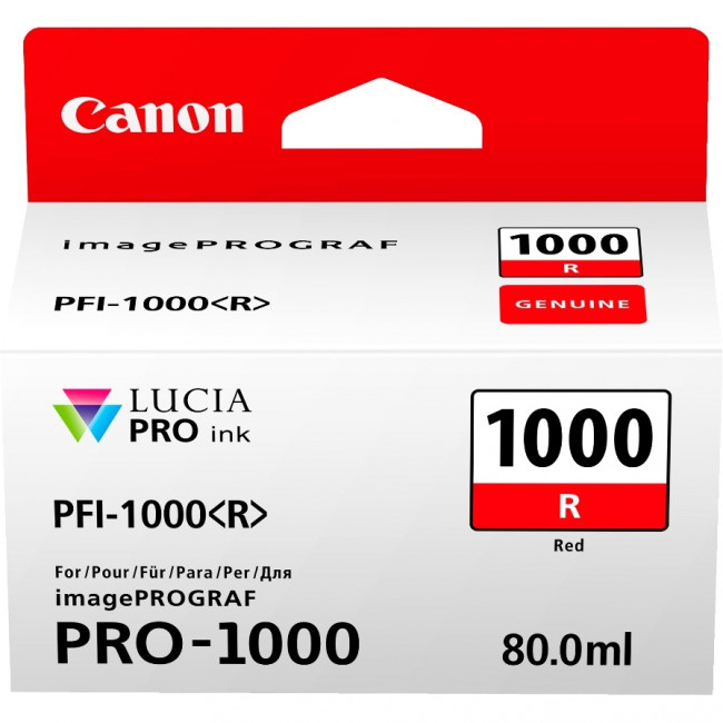 Картридж Canon PFI-1000 R (0554C001) — для бизнеса и офиса