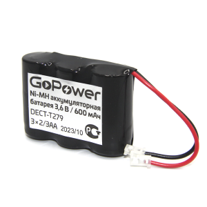 Аккумулятор для радиотелефонов GoPower T279 PC1 NI-MH 600mAh (1/15/180) Аккумулятор для радиотелефонов GoPower T279 (00-00015308) Аккумулятор для радиотелефонов GoPower T279 PC1 NI-MH 600mAh (1/15/180) Аккумулятор для радиотелефонов GoPower T279 (00-00015308)