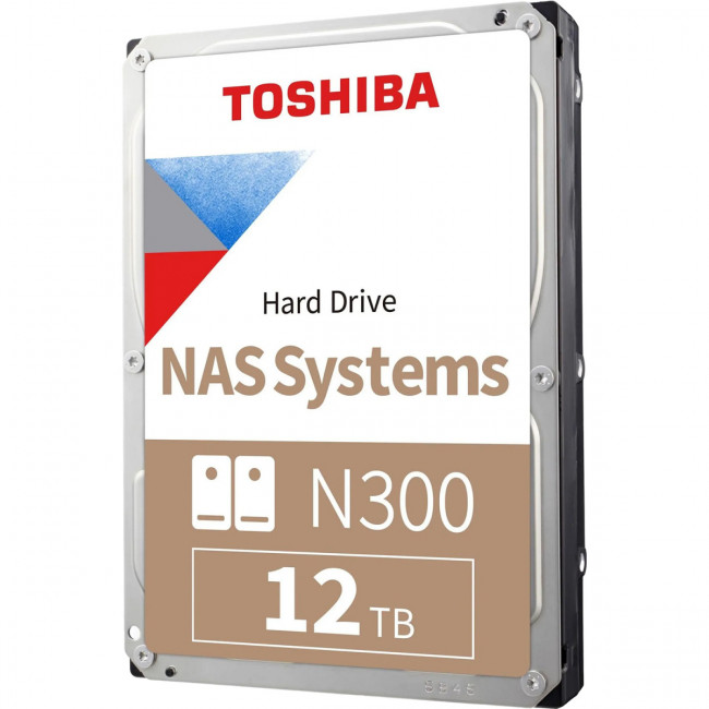 Жесткий диск Toshiba N300 NAS 12Tb (HDWG51CXZSTA) — для бизнеса и офиса