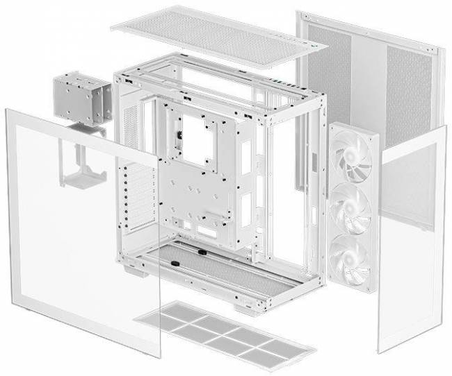 Корпус Deepcool R-CH780-WHADE41-G-1 — для бизнеса и офиса