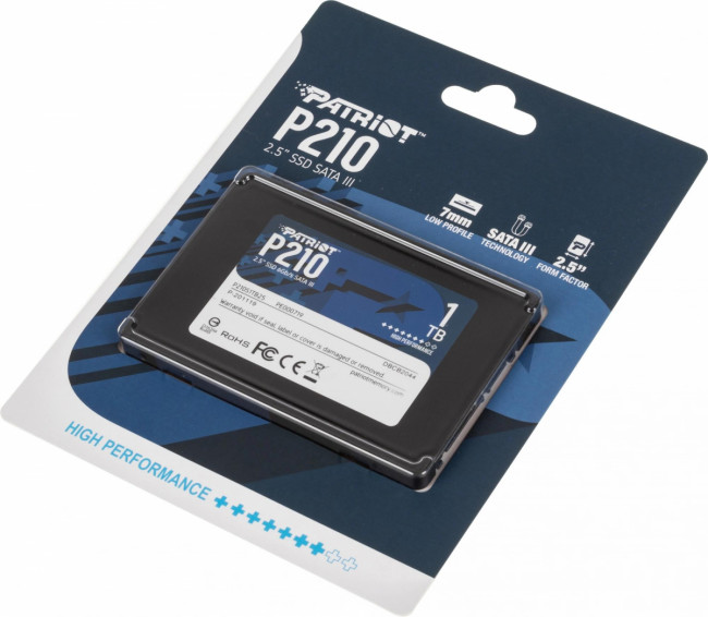 Накопитель SSD Patriot P210S1TB25 — для бизнеса и офиса