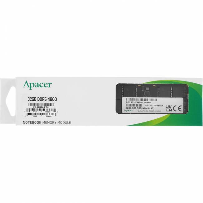 Модули памяти для ноутбуков Apacer FS.32G2A.PTH — для бизнеса и офиса