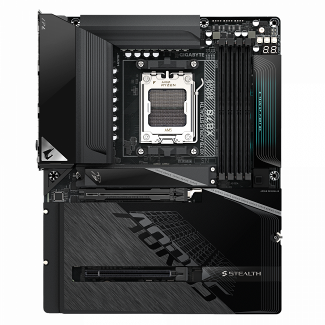 Материнская плата Gigabyte X870 A STEALTH — для бизнеса и офиса
