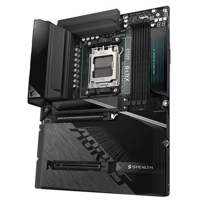 Материнская плата Gigabyte X870 A STEALTH — для бизнеса и офиса