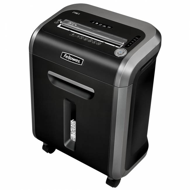Шредер Fellowes® Powershred® 79Ci, DIN P-4, 4х38 мм, 16 лст., 23 лтр., 100% Jam Proof™, SafeSense™ Fellowes FS-46790 — для бизнеса и офиса Шредер Fellowes® Powershred® 79Ci, DIN P-4, 4х38 мм, 16 лст., 23 лтр., 100% Jam Proof™, SafeSense™ Fellowes FS-46790 — для бизнеса и офиса